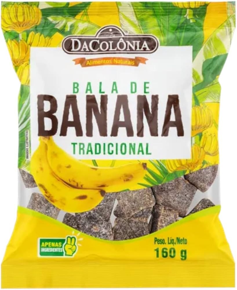 Bala De Banana Tradicional