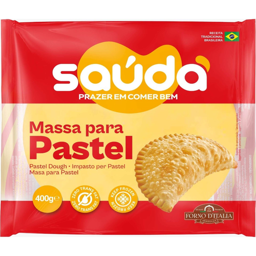 Sauda Massa Para Pastel 400g(Brasil)