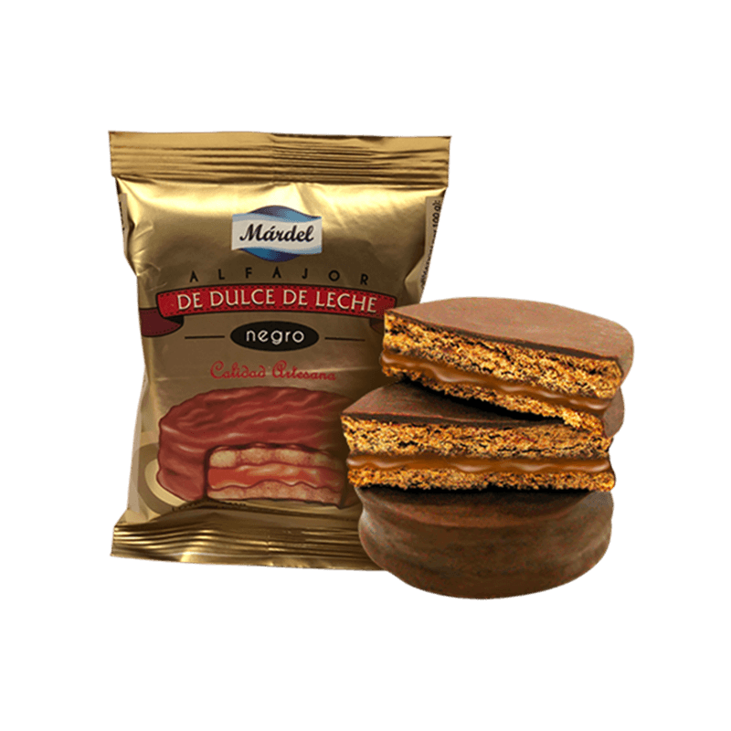 Dulce De Leche Negro Alfajores 50g