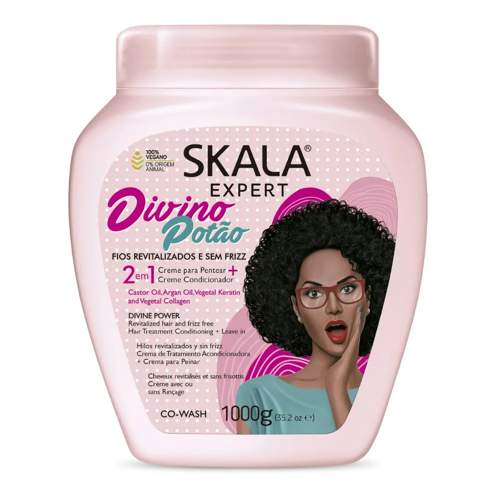 Skala Expert Divino Dotao Fios Revitalizados E Sem frizz 1000g