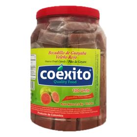DULCE DE GUAYABA Veleño Rojo Coexito 100 UNIDADES 2.2KG 