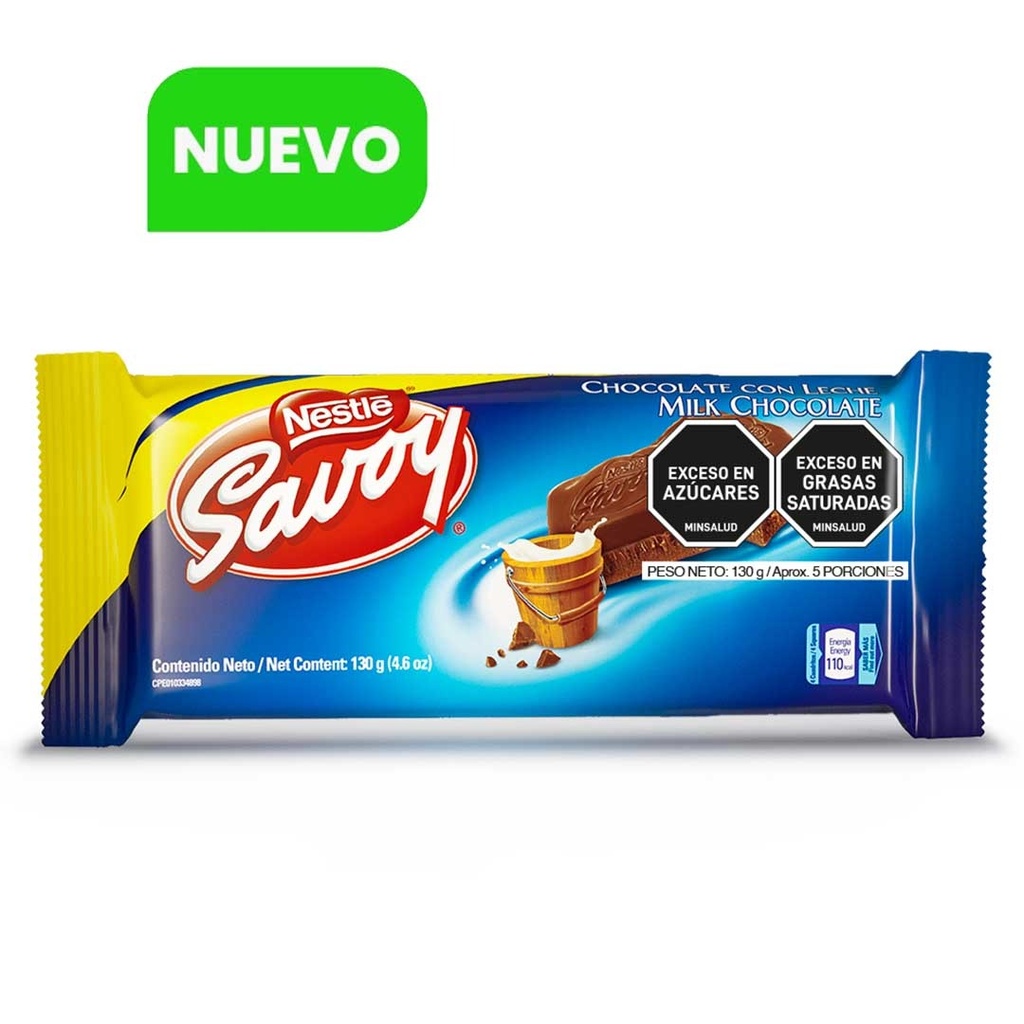 Nestle Savoy Chocolate 130g