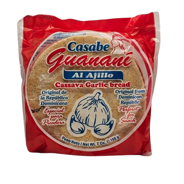 Casabe Al Ajillo Guanami 198g (Republica Dominicana)