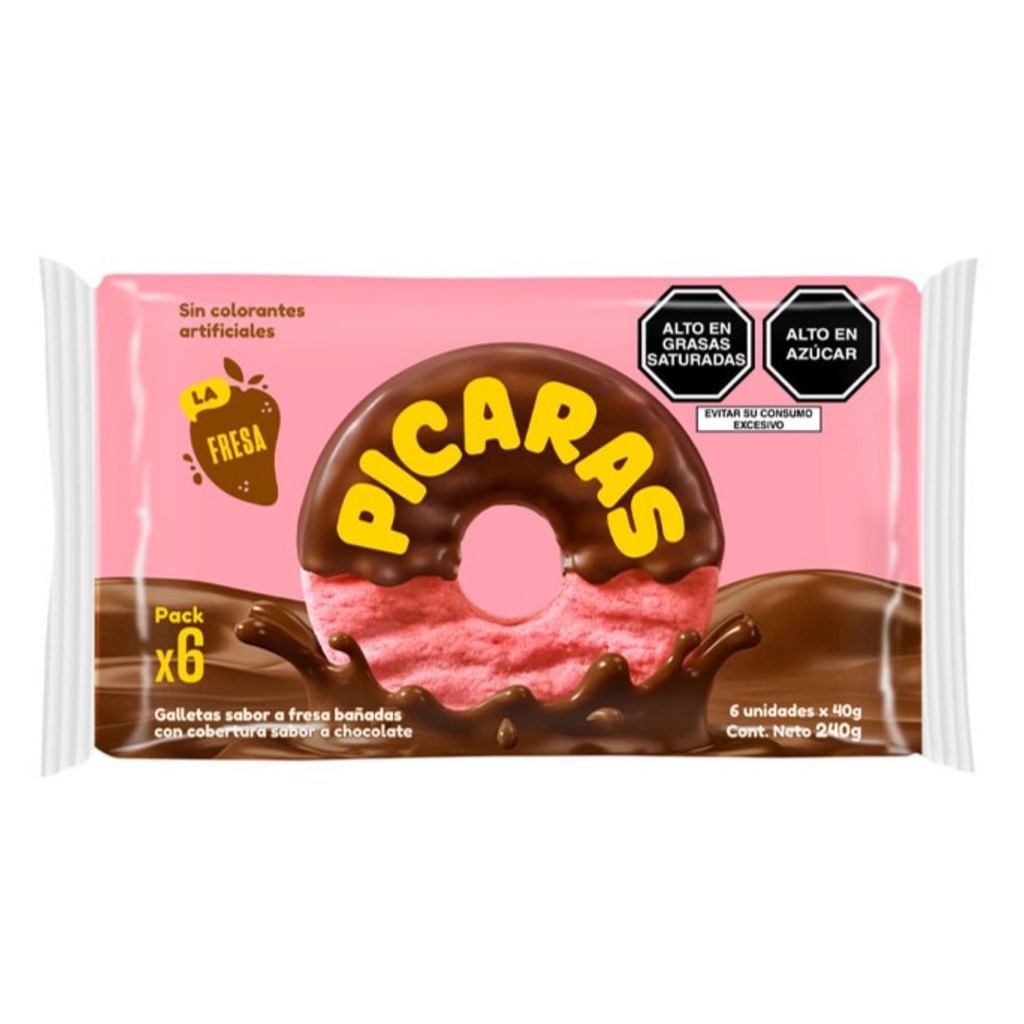 Picaras La Fresa 38g