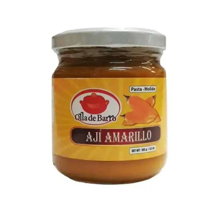 Pasta De Aji Amarillo Sin Picante Olla De Barro 213g