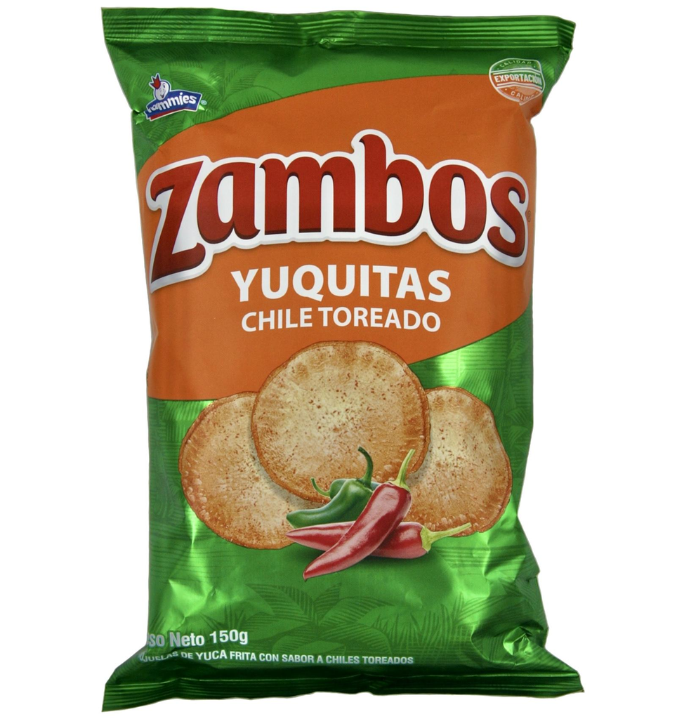 Zambos Yuquitas Chile Toreado 150G