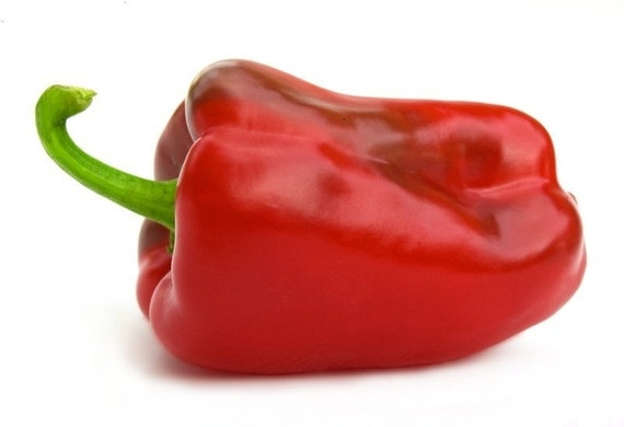 Peperone Pimenton Pimiento Rojo