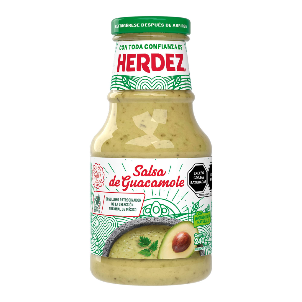 Herdez Salsa De Guacamole 240g