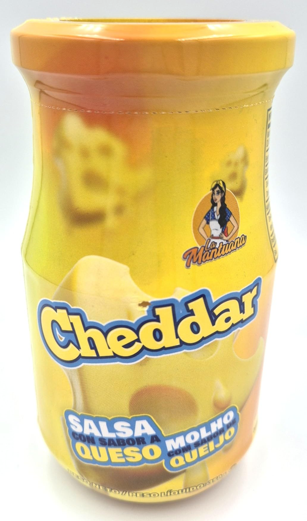 Cheddar Salsa Con Sabor A Queso 350g 
