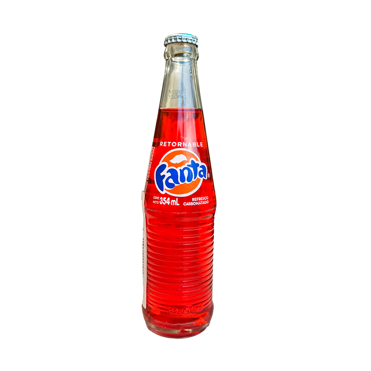Gaseosa Fanta Roja Botella 354ml 
