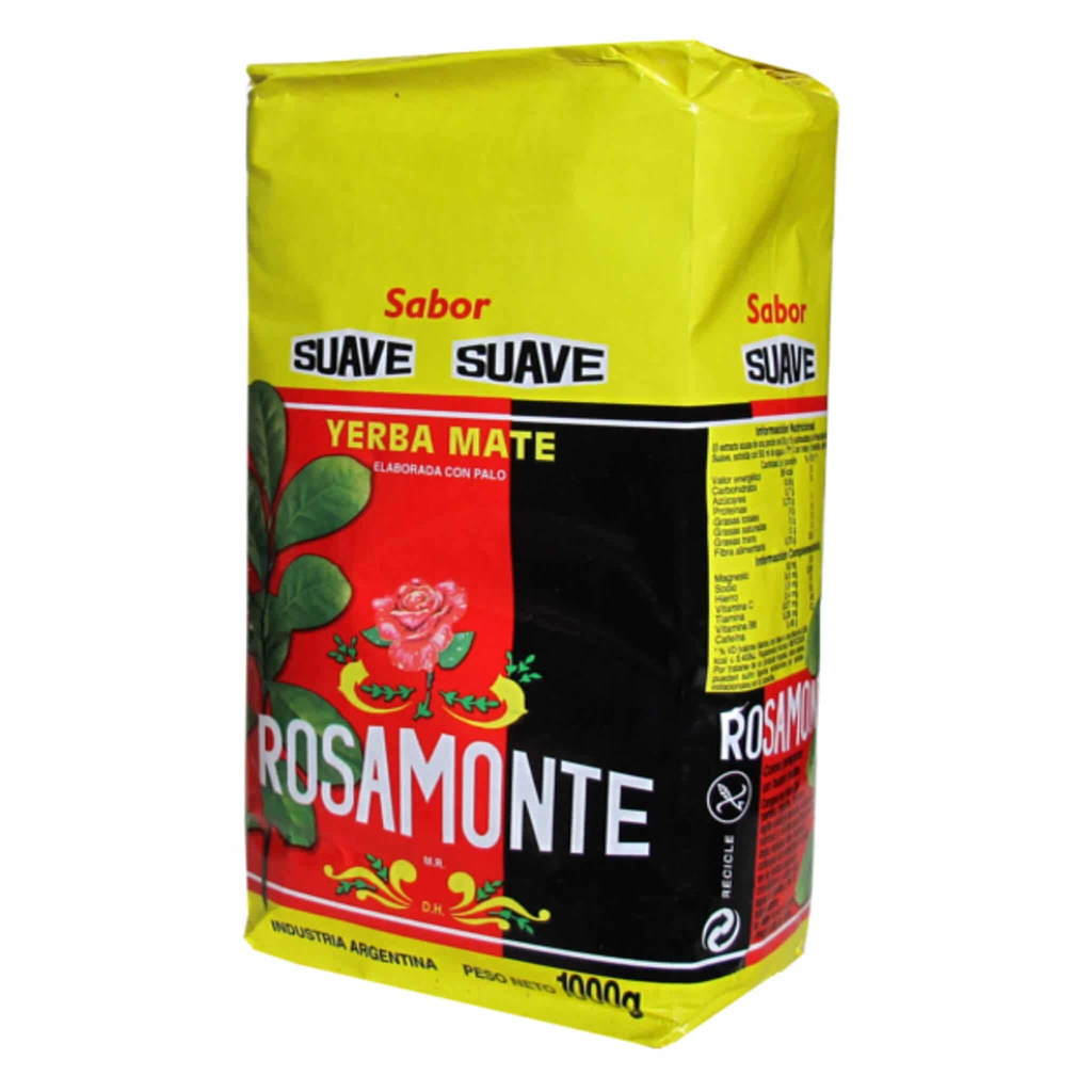 Yerba Mate Rosaqmonte Suave 1KG