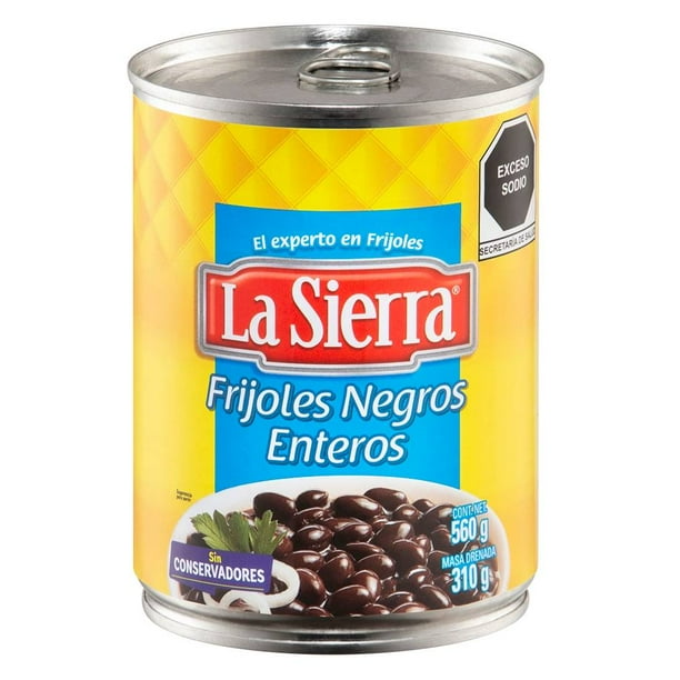 La Sierra Frijoles Negros Enteros 560g