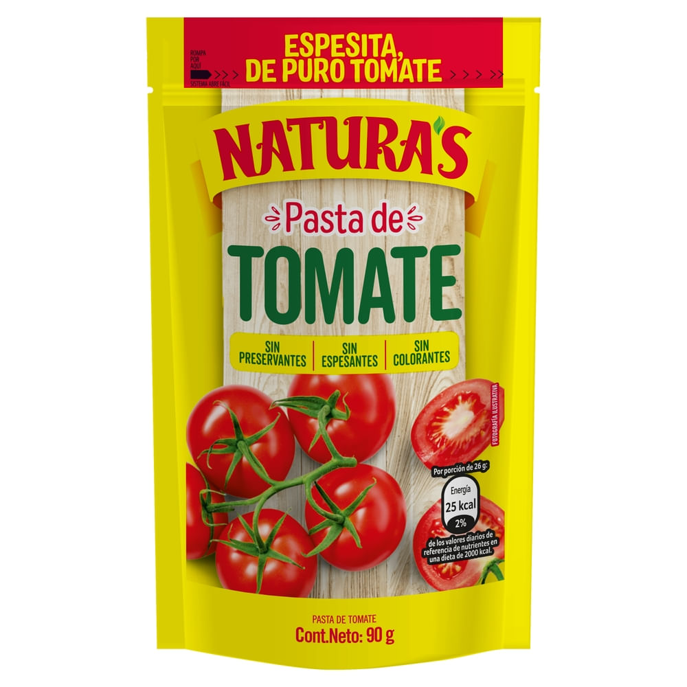 Naturas Pasta de Tomate 90g