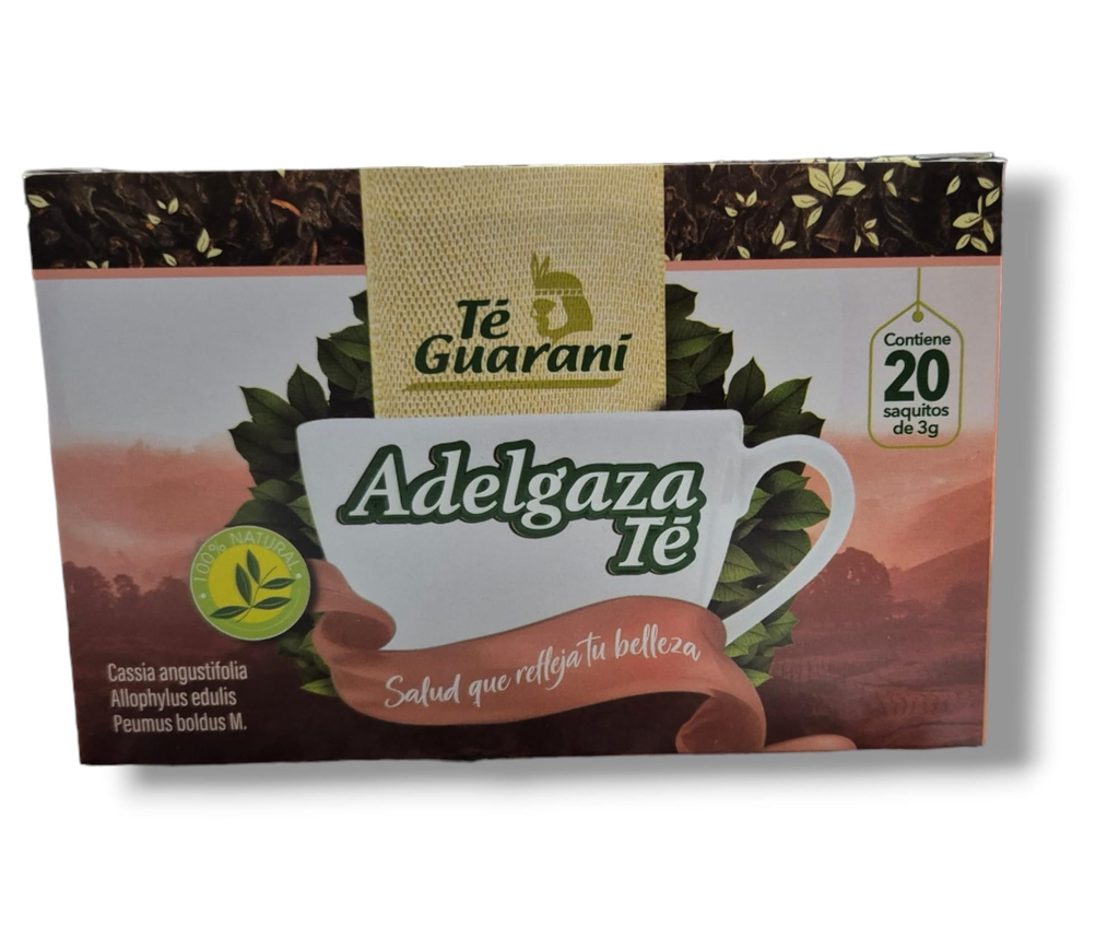 Adelgazate Te Guarani Display 20 Saquitos 3g