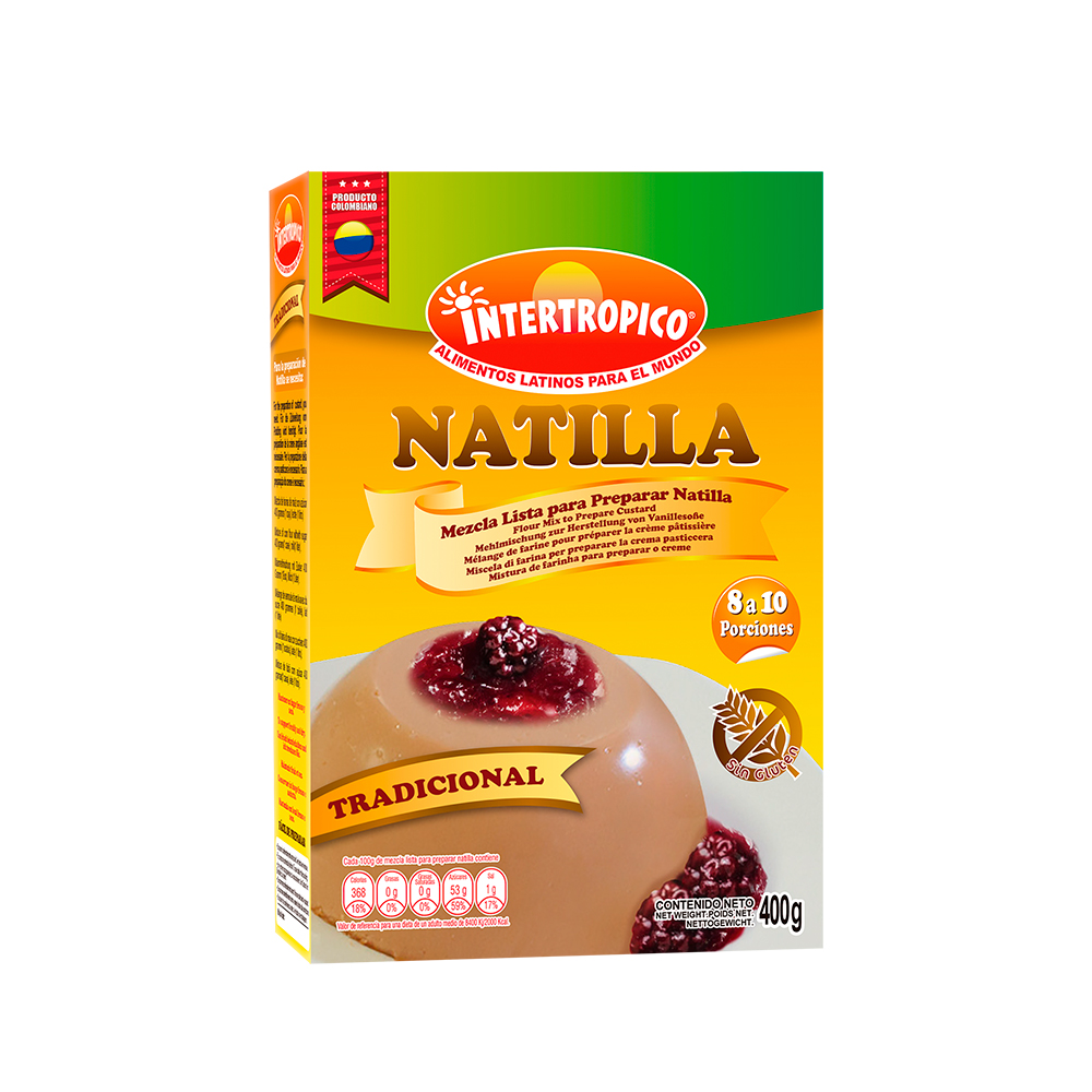 Natilla Tradicional Intertropico Caja 400g