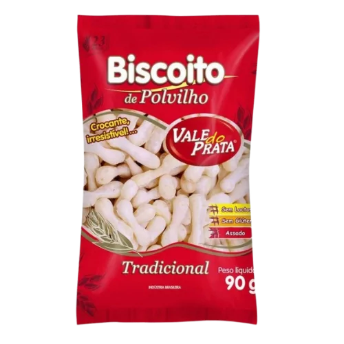 Biscoito Polvilho Tradicional Palito Vale Do Prata 90g