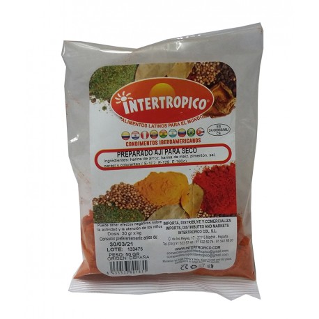 Preparado Aji Para Seco Intertropico 50g