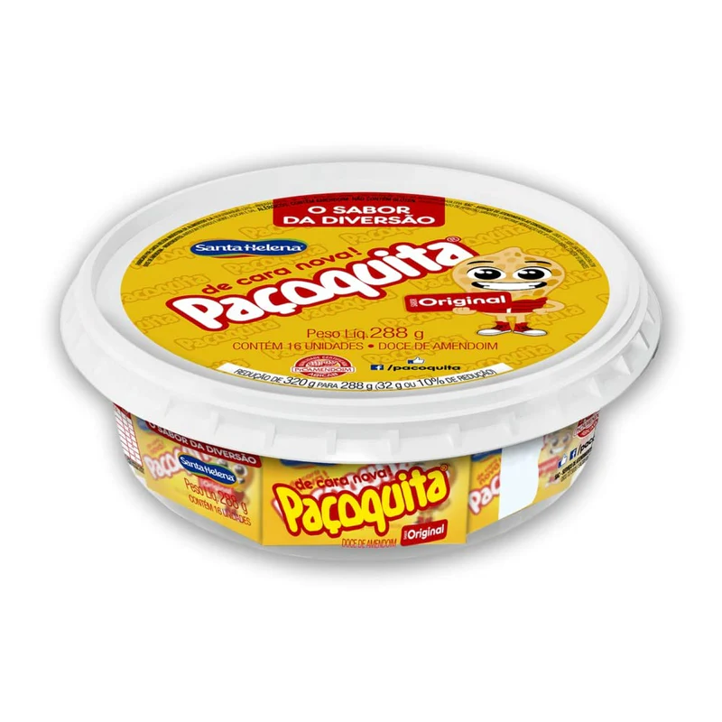 Dulce De Mani Pacoquita 288gr 