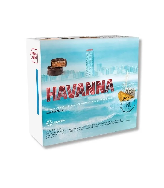 Alfajor Havanna Mar Del Plata 4uds