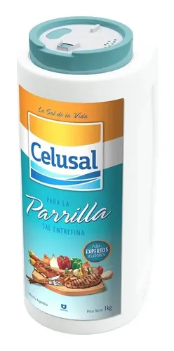 Sal Parrillera Celusal Salero 1 kg