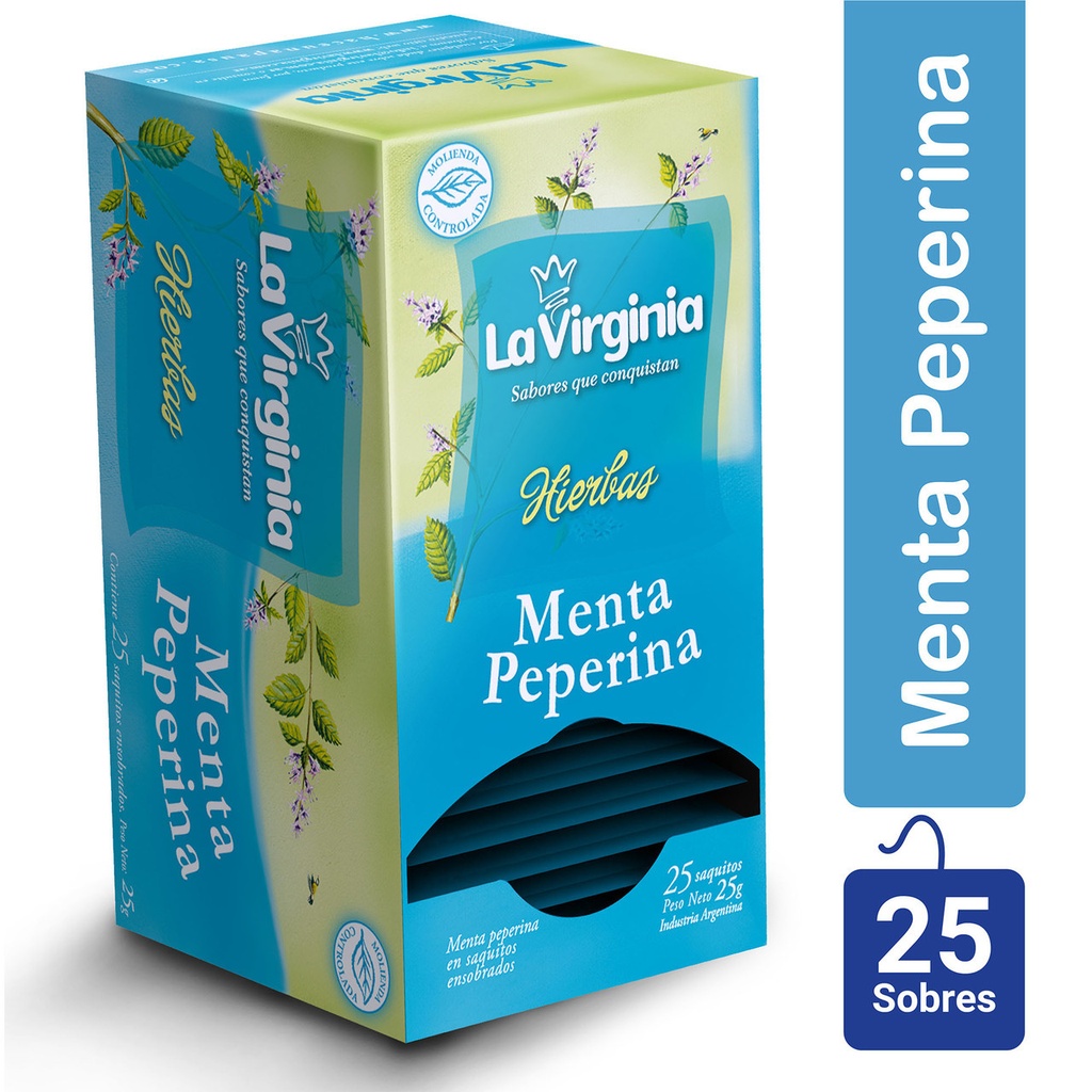 Te Lv Menta 25 Saquitos