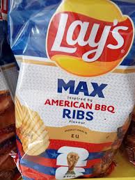 Lay's Max American BBQ Ribs