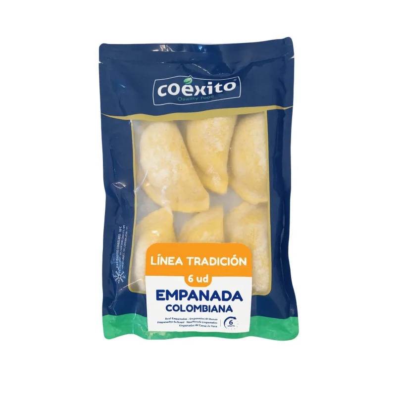 EMPANADAS COLOMBIANAS TRADICION CONGELADO 6ud X DISPLAY COEXITO