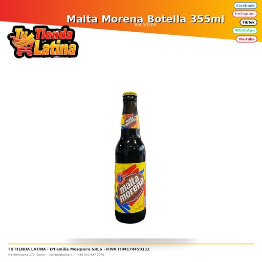 [50309] Malta Morena Botella 355ml