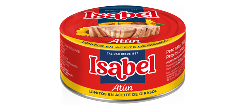 [13009] Calidad Desde 1887 Isabel Atun Lomitos En Aceite De Girasol 160g
