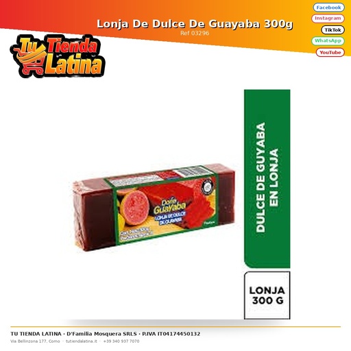 [03296] Lonja De Dulce De Guayaba 300g