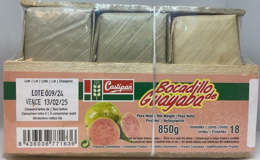 [8436583980217] Bocadillo De Guayaba Castipan