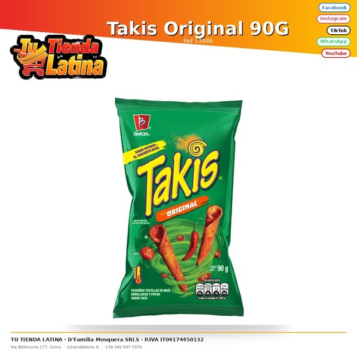 [13486] Takis Original 90G