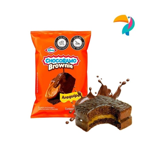 [5574] Chocorramos Brownie Dulce Leche 65G