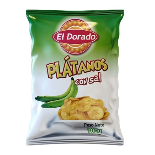 [5586] El Dorado Platanos Con Sal 100G