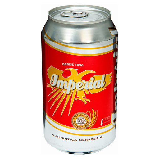 [5643] Cerveza Imperial Autentica En Lata  330ml