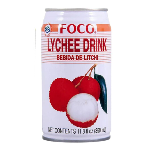 [01226] Foco Lychee Drink Bebida De Litchi 350ml