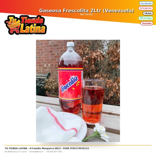 [59362] Gaseosa Frescolita 2Ltr (Venezuela)