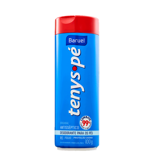 [3262] Talco Desodorante para Pies Tenys Pé Baruel Original - 100g