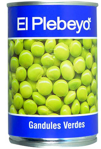 [46037] Guandules Verdes 425g El Plebeyo