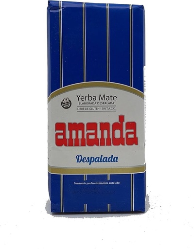 [7792710000380] Yerba Mate Amanda Azul 500g