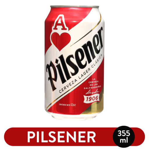 [3400] Cerveza Pilsener En Lata 355ml