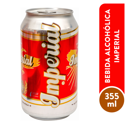 Cerveza Imperial Lata 355ml (Honduras)