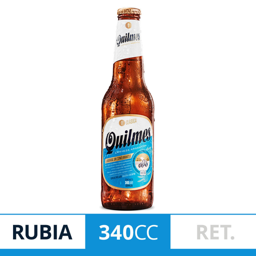 [7547] Cerveza Quilmes Botella 340ml