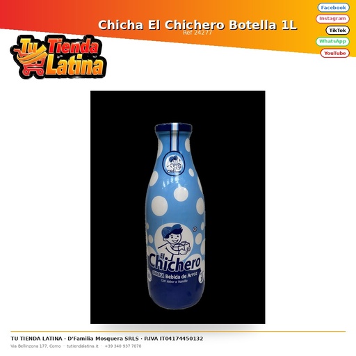 [24277] Chicha El Chichero Botella 1L