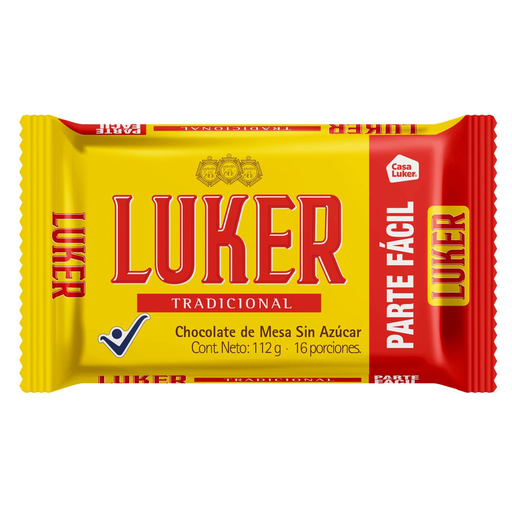 [5507] Chocolate Luker Tradicional 112gr