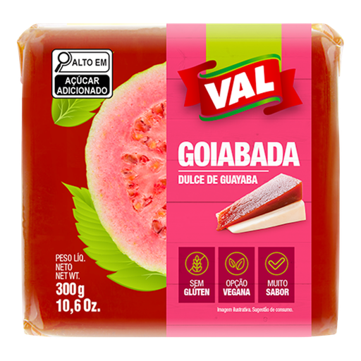 [00336] Goiabada Bloco VAL 300Gr
