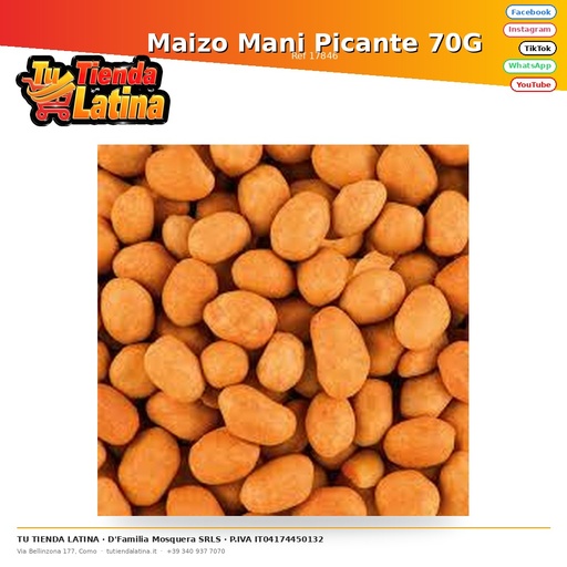[17846] Maizo Mani Picante 70G