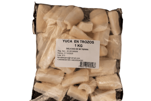 Yuca en Trozo Delicias De Mi Tierra 1k