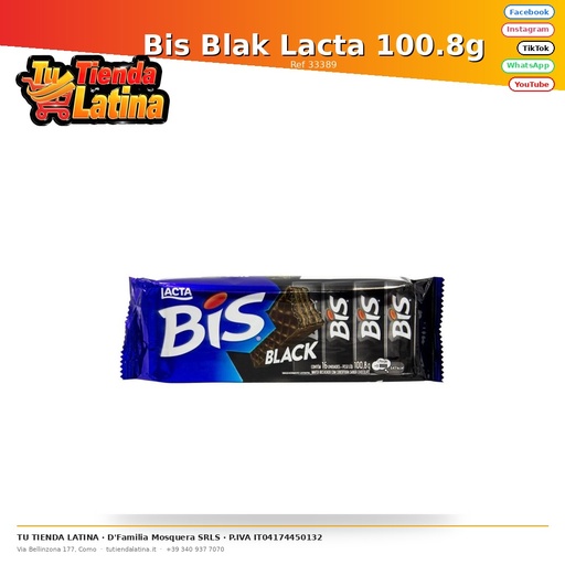 [33389] Bis Blak Lacta 100.8g