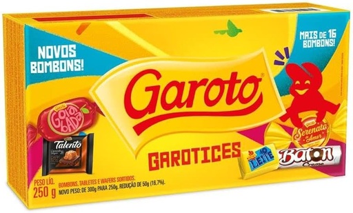 [38091] Bombons Sortidos Garoto 250g 